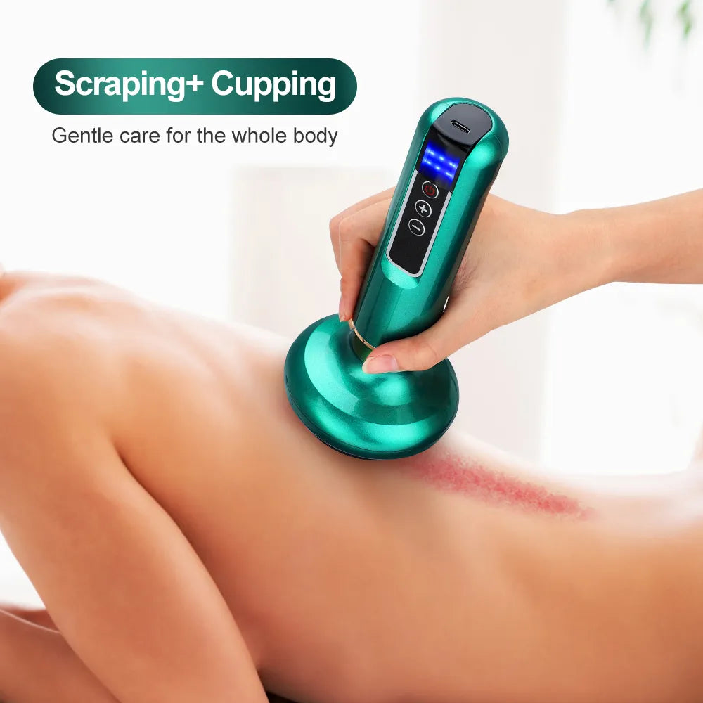 Electric Cupping Massager Vacuum Suction - Anti Cellulite Device